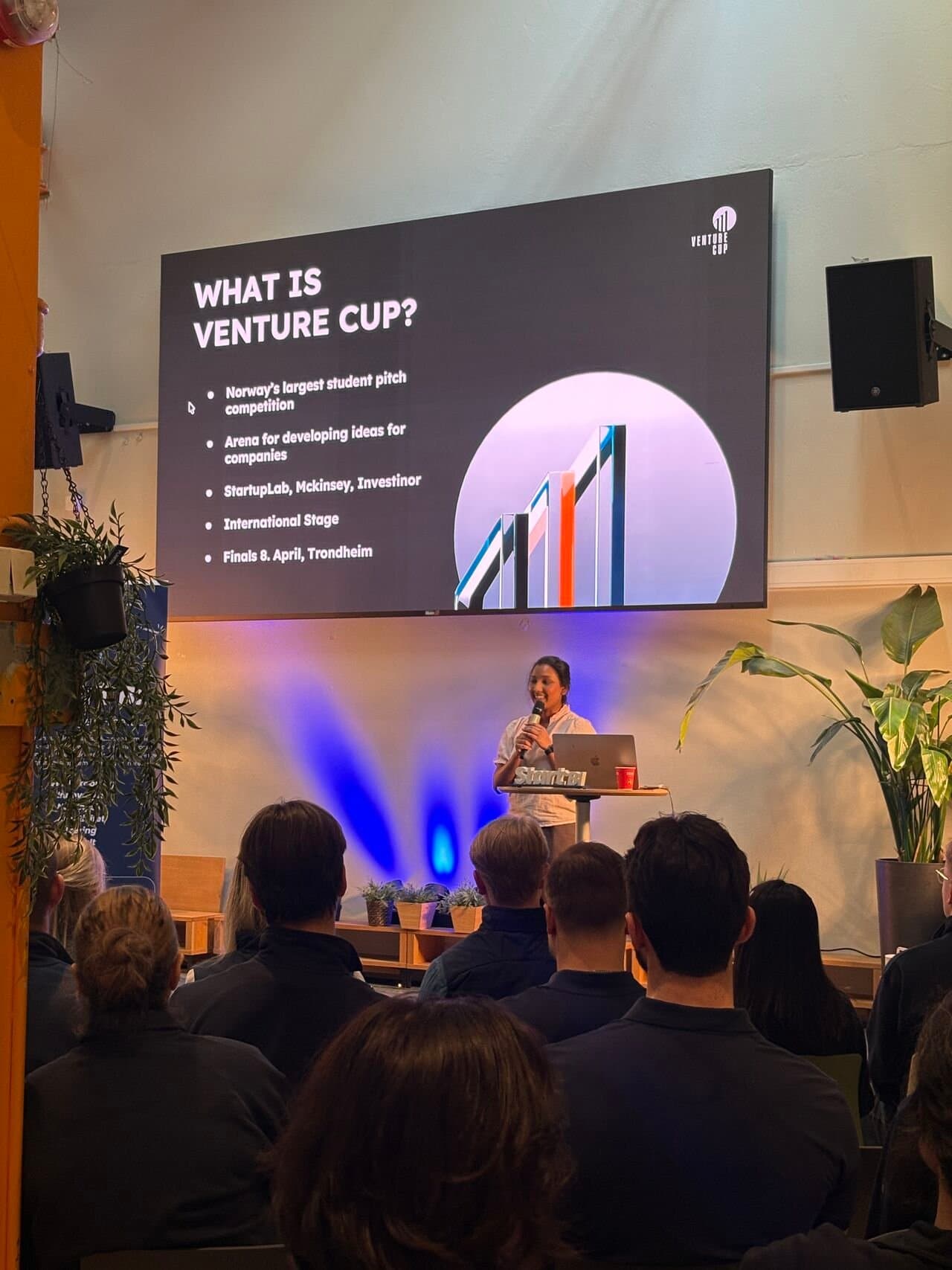 Vetle and Nicolas at Venture Cup 2026